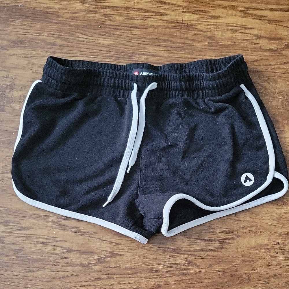 Airwalk Black Athletic Women's Shorts LG